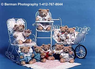 Teddy Bear family portrait